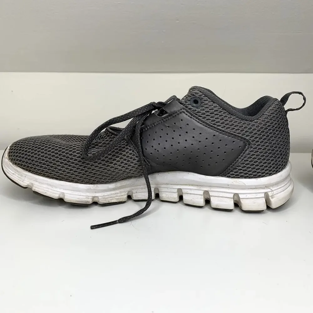 Men's Adidas CQ1058 Gameday Training Running Grey White Shoes Size 10